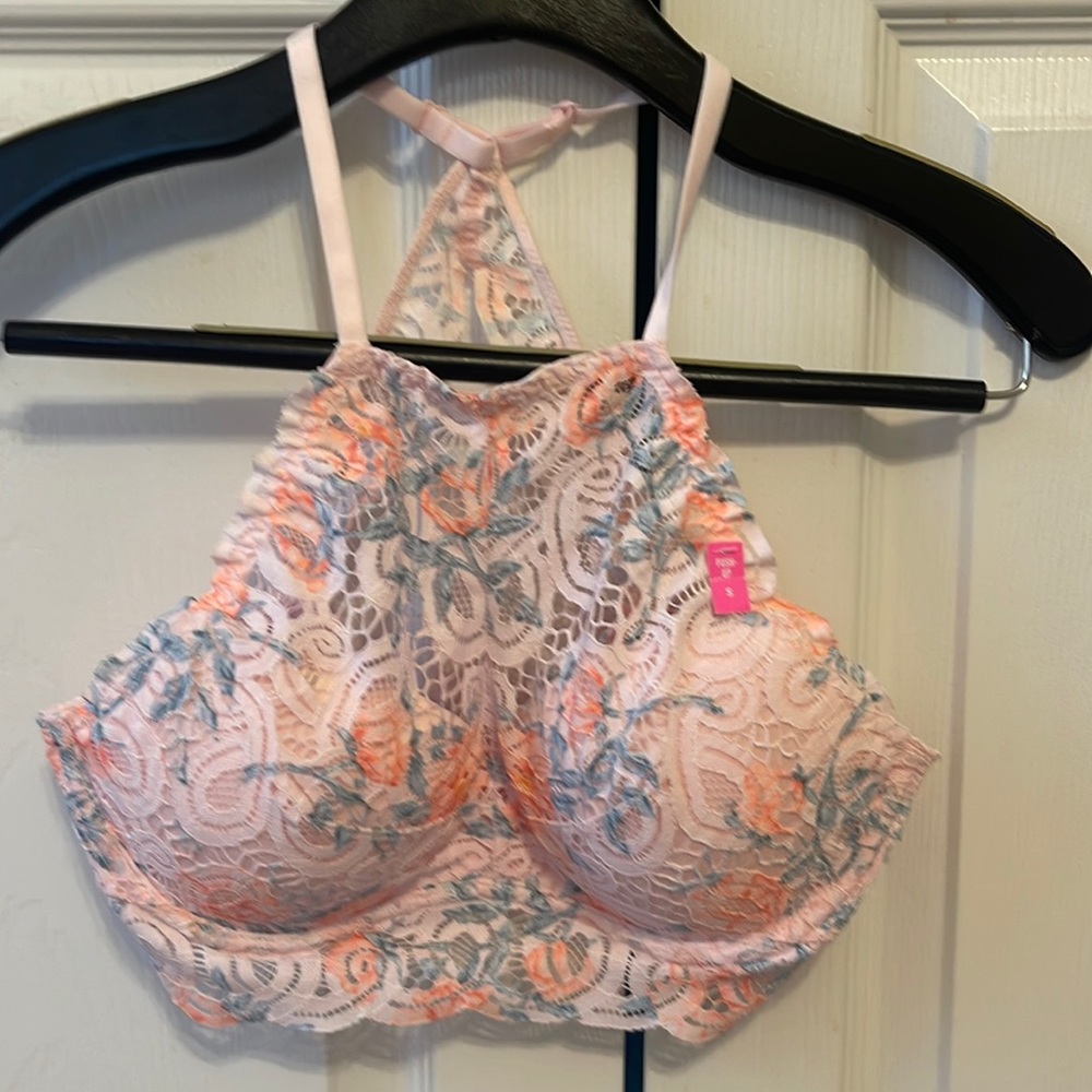 NET Victoria’s Secret Pink Push up Bralette Size Small